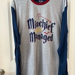 Harry Potter Mischief Managed Sleep Shirt